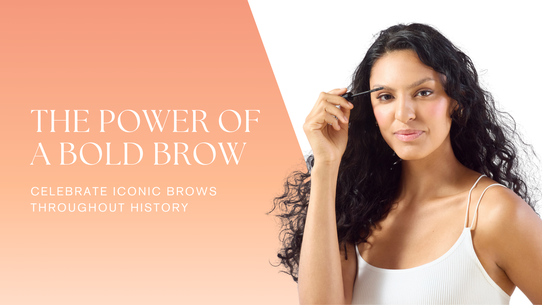 The Power of a bold brow blog. Celebrating International Women's Day and iconic brows through history