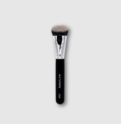 Jenn of Arch angled contour brush with soft bristles for precise makeup contouring and sculpting.